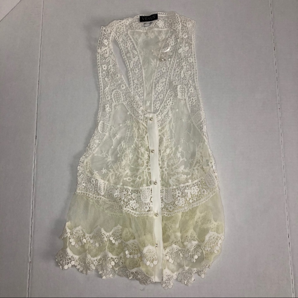 NWOT Crochet tank top size xsmall